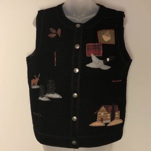 Woolrich • Wool Winter Holiday Woodland Vest